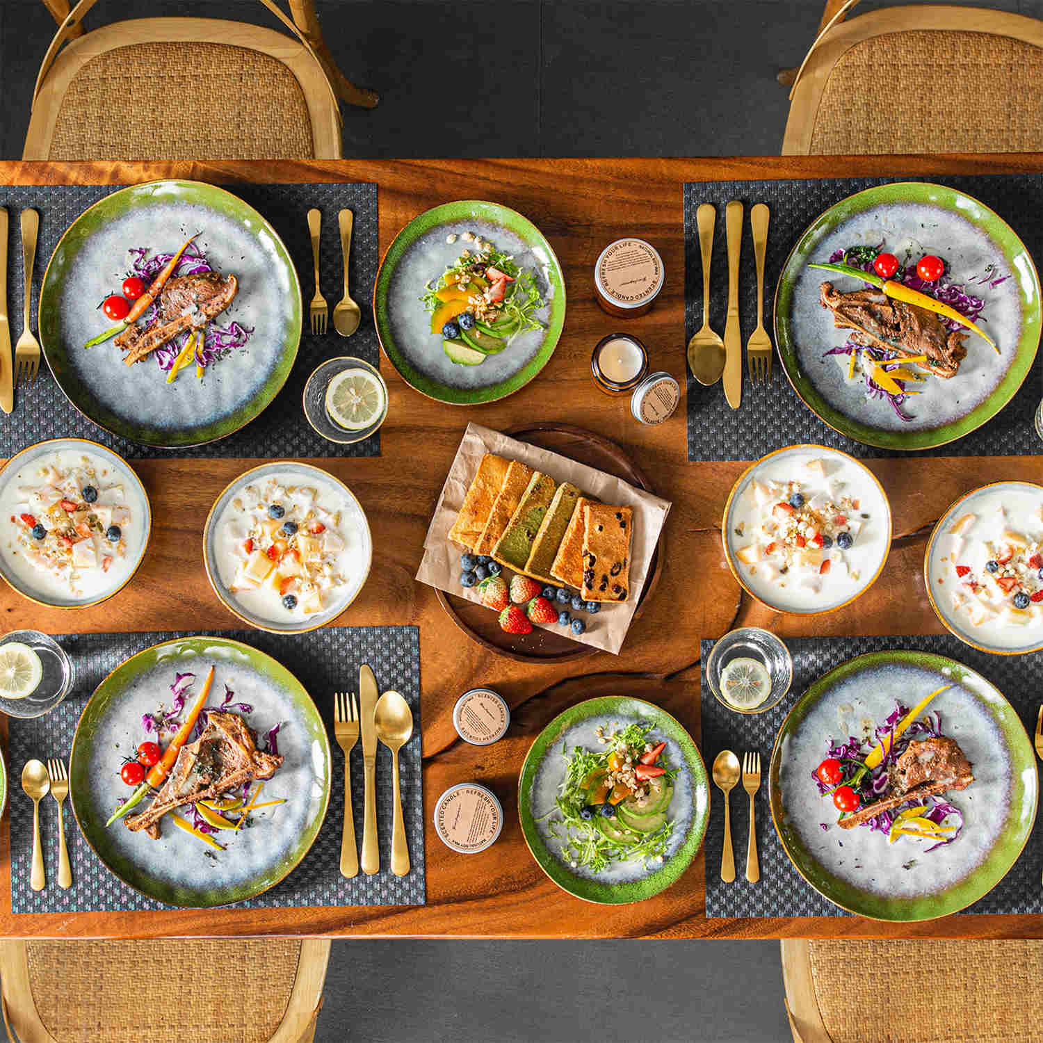 Starry 16 Piece Dinnerware Set